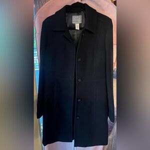 J. Crew Midnight Black Pea Coat
